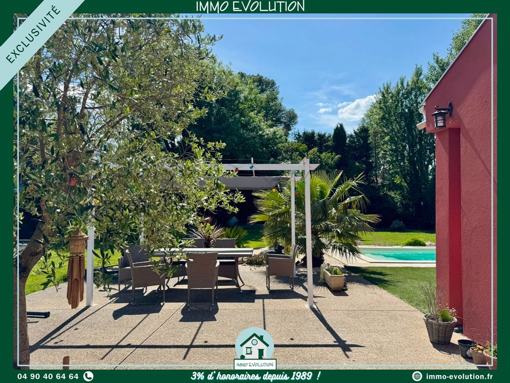 Maison de plain pied CADEROUSSE (84860) IMMO EVOLUTION' title= 'Maison de plain pied CADEROUSSE (84860) IMMO EVOLUTION