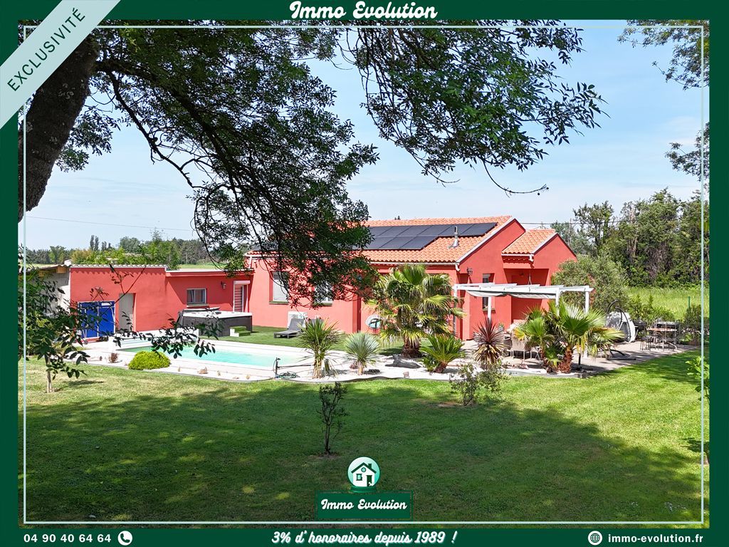 Maison de plain pied CADEROUSSE (84860) IMMO EVOLUTION' title= 'Maison de plain pied CADEROUSSE (84860) IMMO EVOLUTION